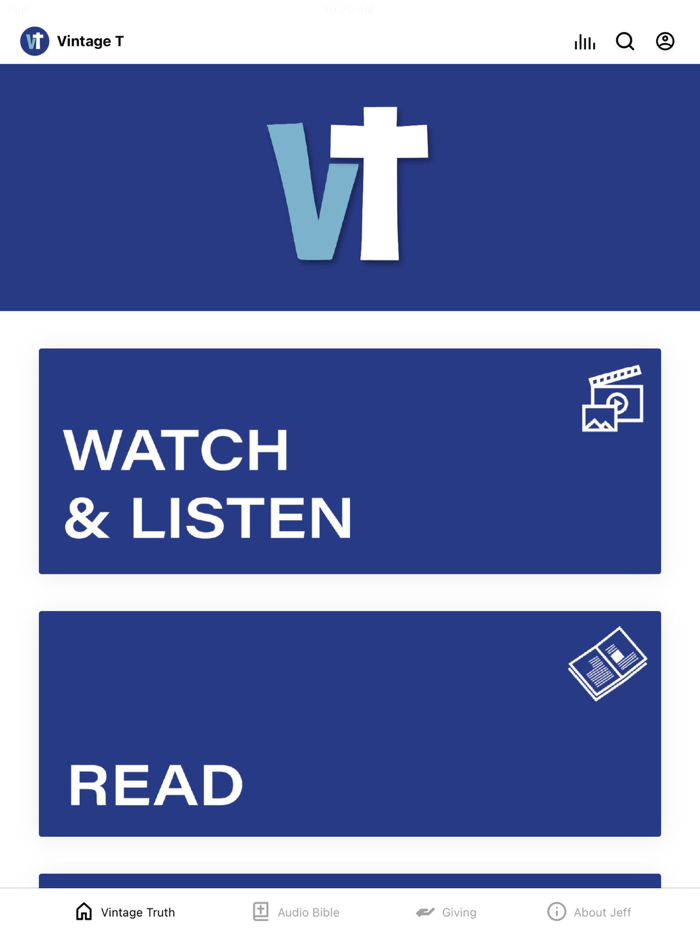 The Vintage Truth App