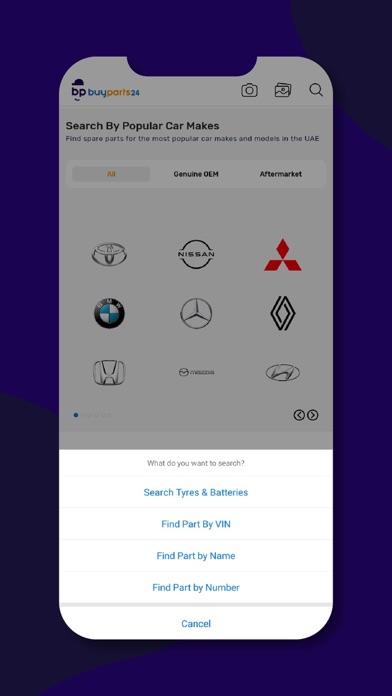 BuyParts24 Screenshot