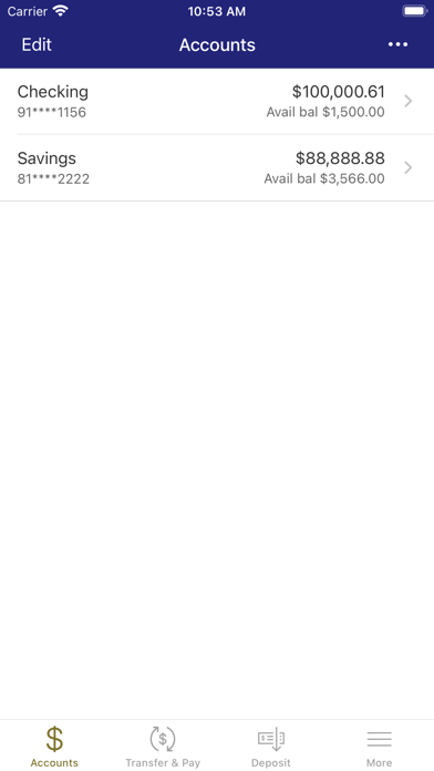 Blue Chip FCU Screenshot