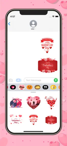 Game screenshot Cute Valentine's Day Stickers! hack