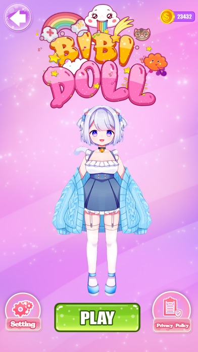 Chibi Dolls Makeover Dress Up Screenshot