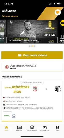 Game screenshot SANTOS - O MAIOR DO MUNDO mod apk