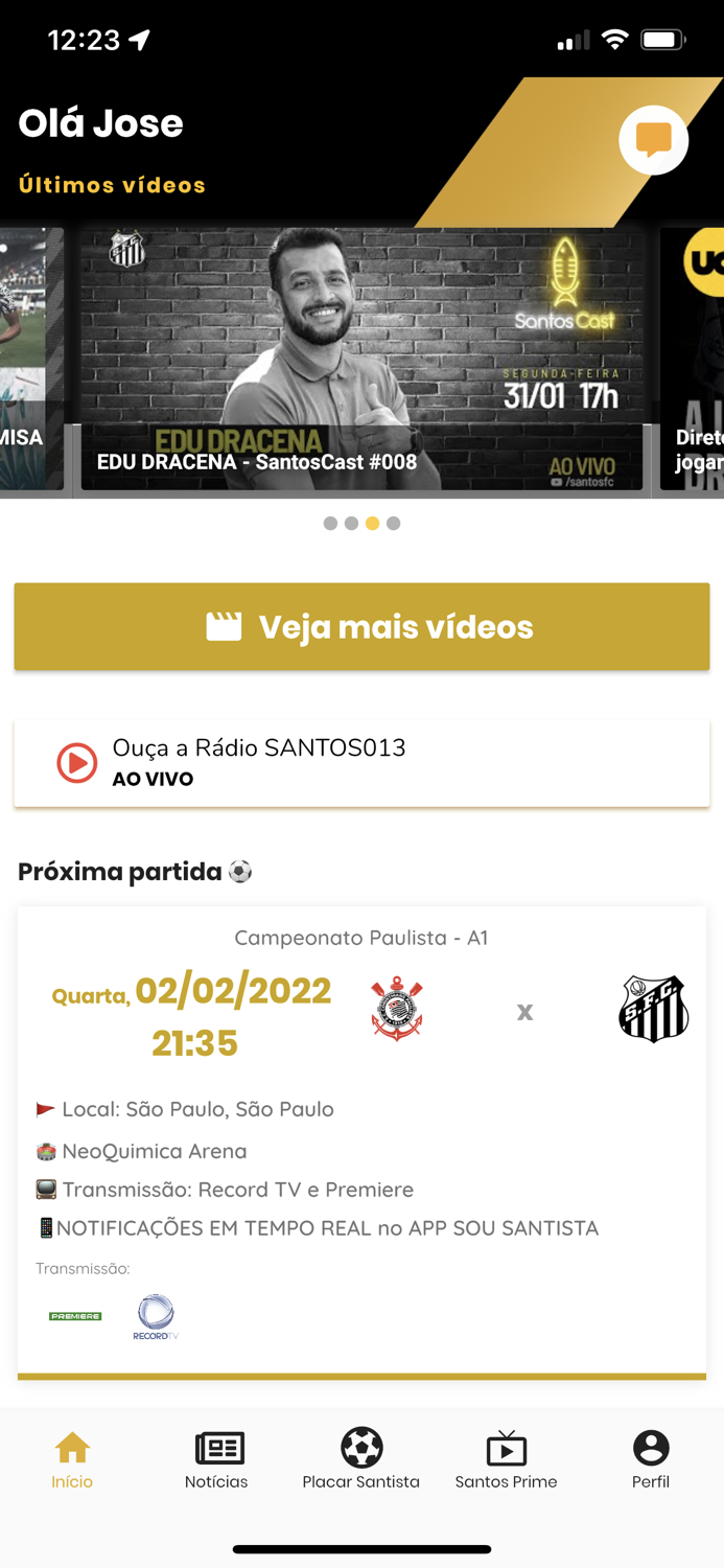 SANTOS - O MAIOR DO MUNDO