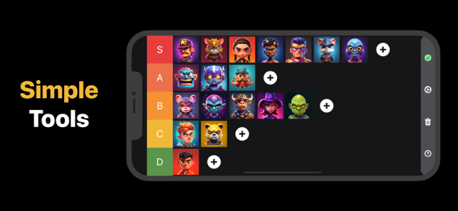 ‎Tier List Maker Capture d'écran