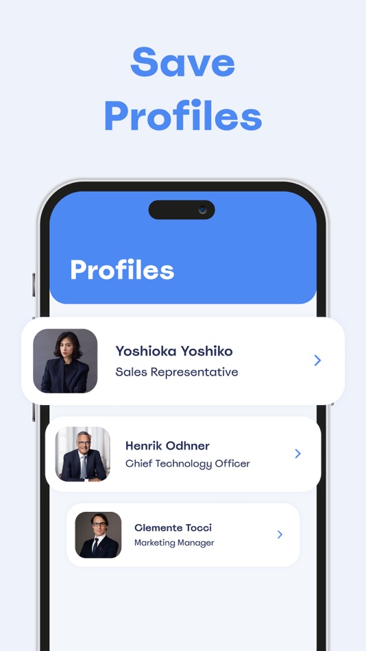 #6. The resume creator - арр (iOS) 由: Nika Medvedeva