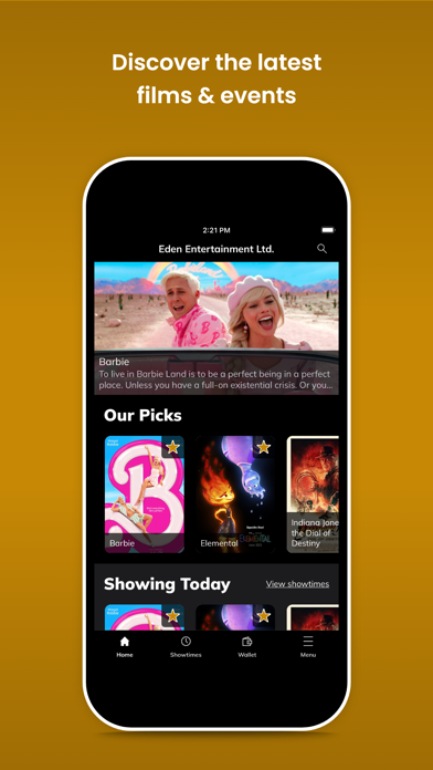 Eden Cinemas Screenshot