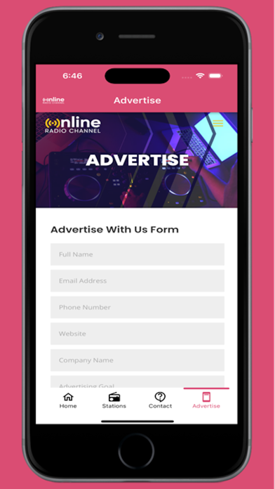 Online Radio Channel iPhone screenshot 6 - Entertainment app