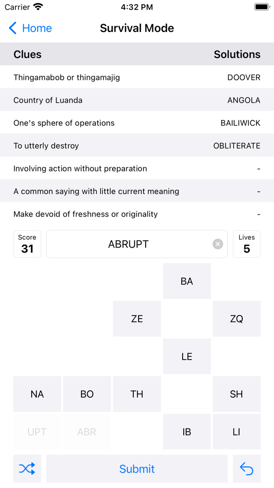 #3. Little Words - Word Puzzle App (iOS) 来自: Kevin Horvath