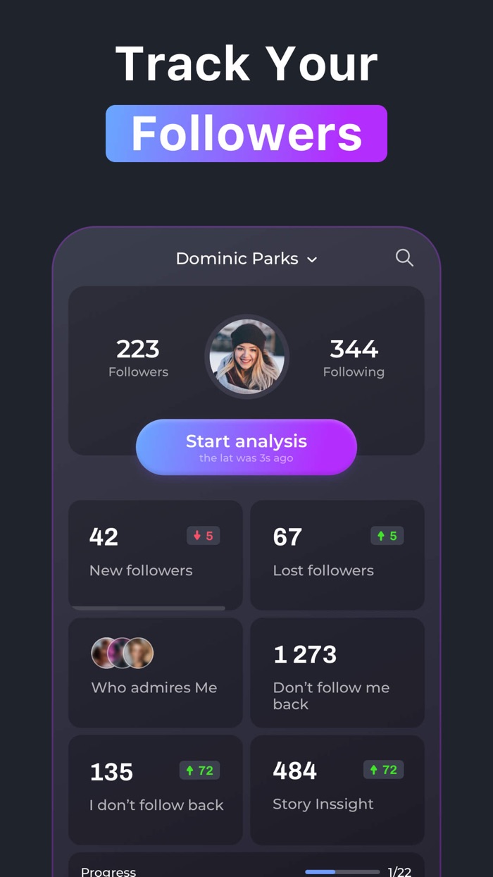 Reports  for IG Followers