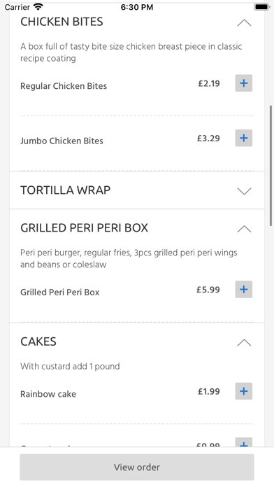 Dixy Chicken Dudley Road, Screenshot