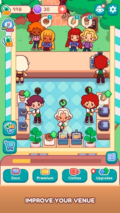 My Sweet Coffee Shop—Idle Game Screenshot