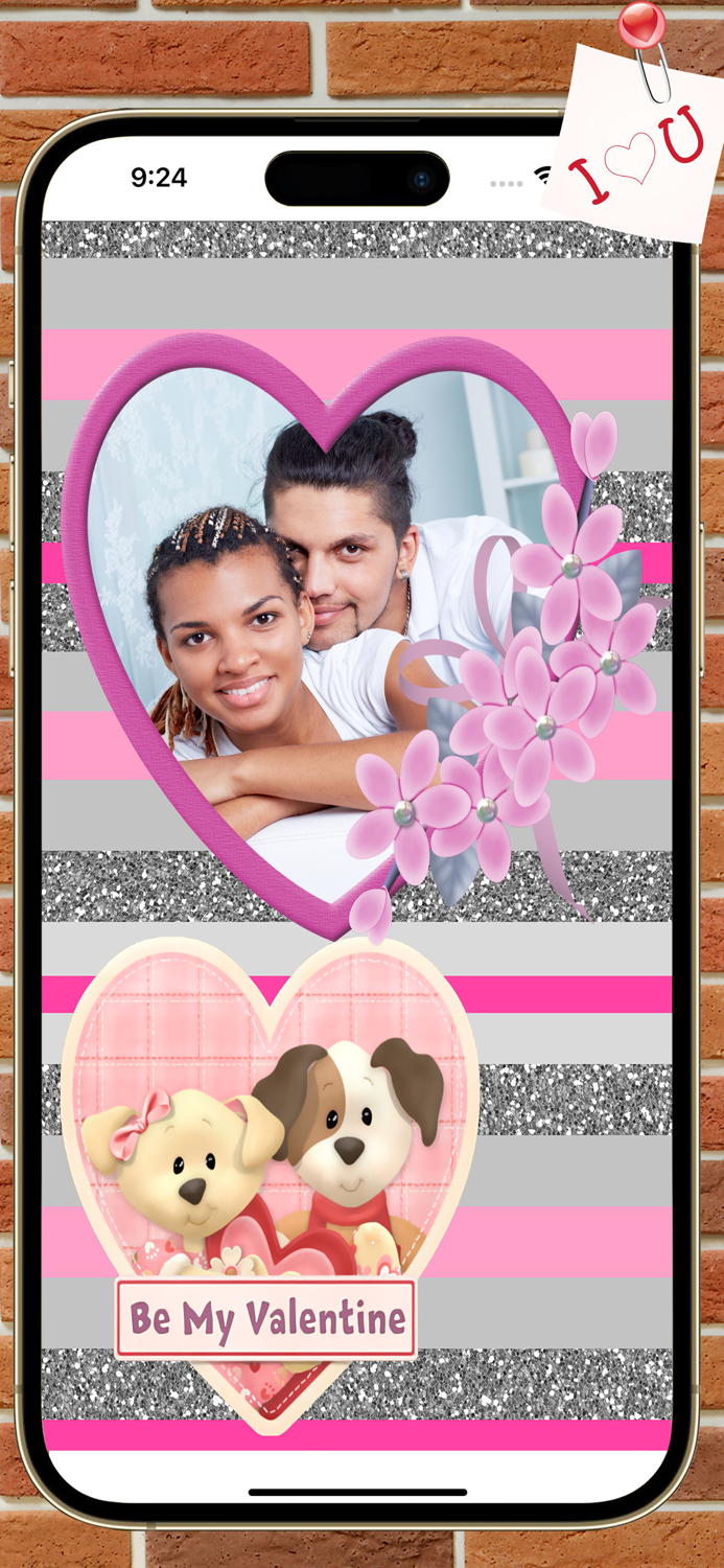 Valentine’s Love Photo Frames