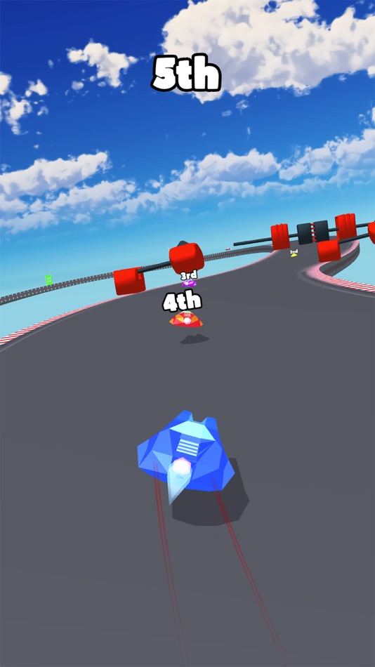 #1. Hover Racing 3D (iOS) 由: Brad Howard