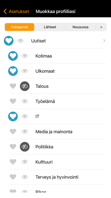 Uutiset – Ampparit.com Screenshot