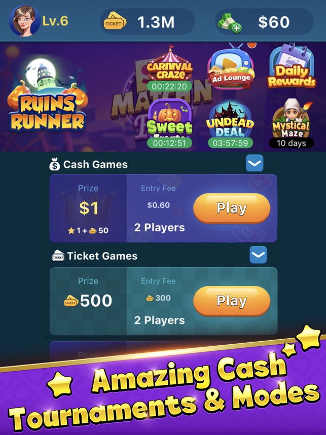 Match n Flip: Matching Card Games That Earn You Money!