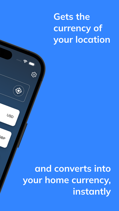 MoneyNomad Currency Converter iPhone screenshot 2 - Travel app