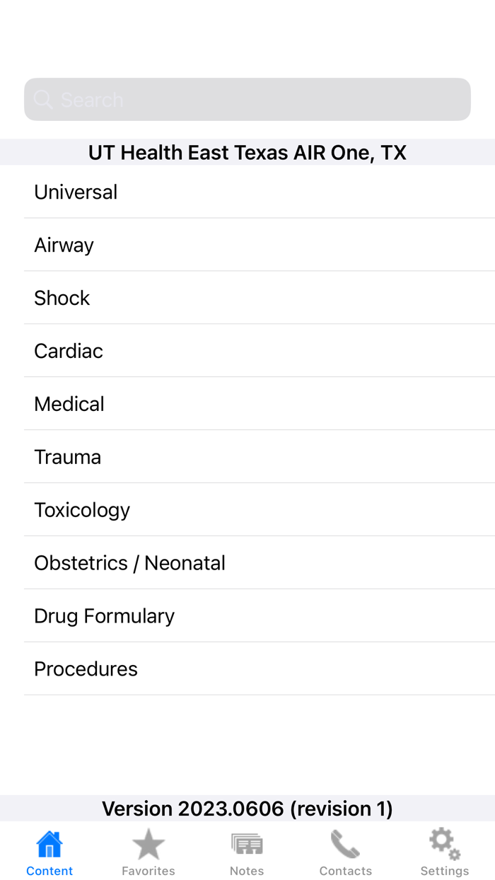 UT Health East Texas AIR 1