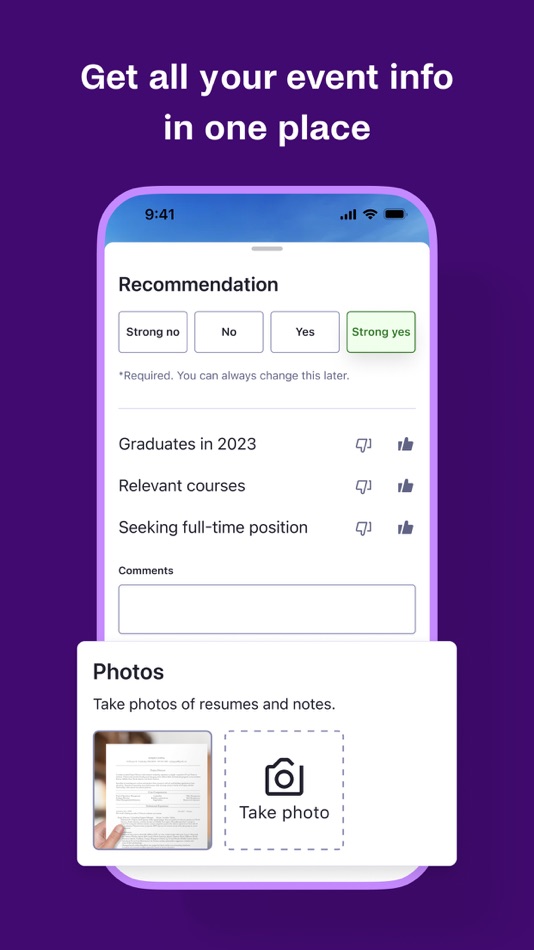 #5. Handshake Events (iOS) Bởi: Stryder Corp.
