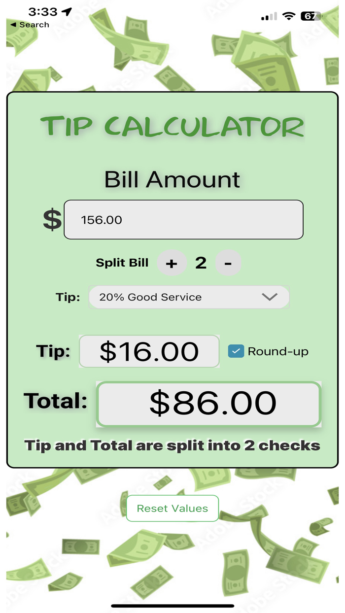 Simple Tip-Calculator