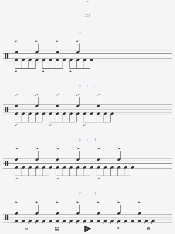 Marla Metronome and Polyrhythm iPad screenshot 4 - Music app