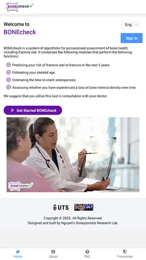 BONEcheck screenshot 3