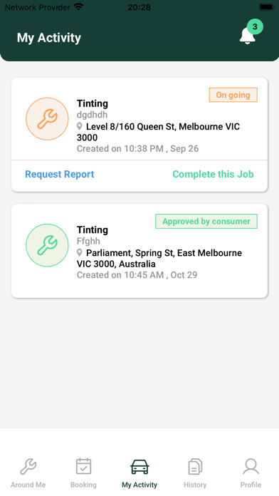 Naoo Car Service Screenshot