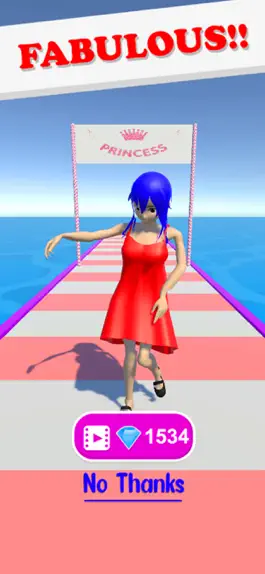 Game screenshot Doll Dress up Runner 3D Design mod apk