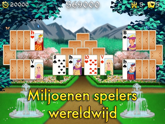 Magic Towers Solitaire iPad app afbeelding 2