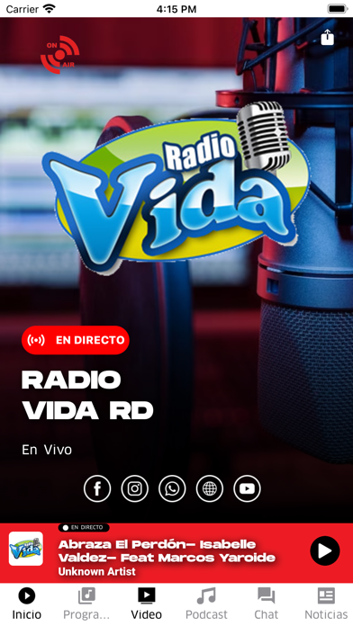Radio Vida RD Screenshot
