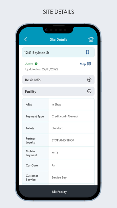 Shell Mobility Site Manager Screenshot