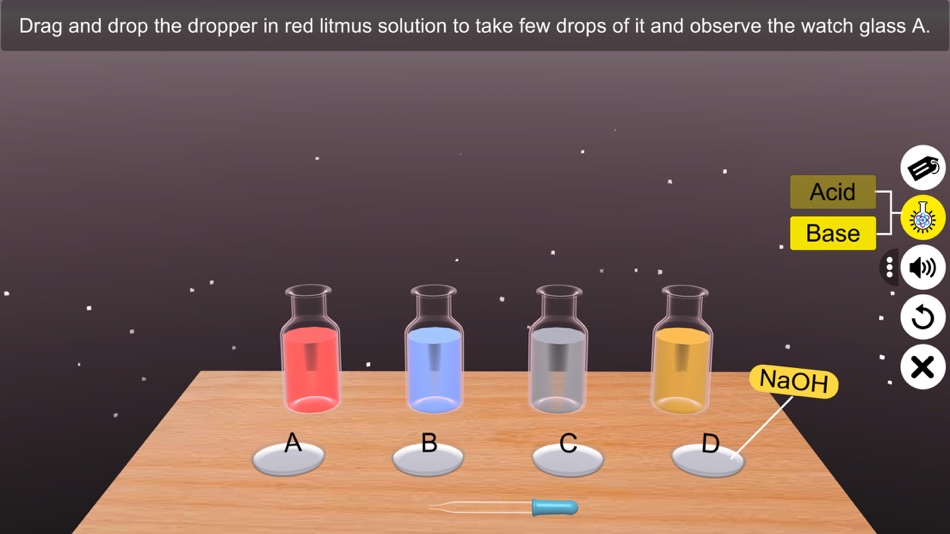 #5. Acid and bases in laboratory (iOS) 由: VIRTUAL FILAMENTS PRIVATE LIMITED