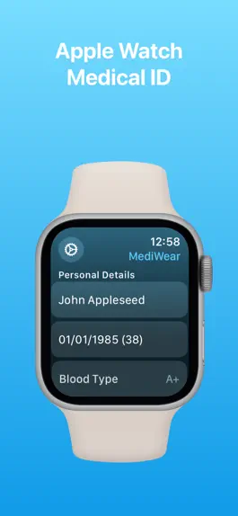 Game screenshot MediWear: Medical ID for Watch mod apk