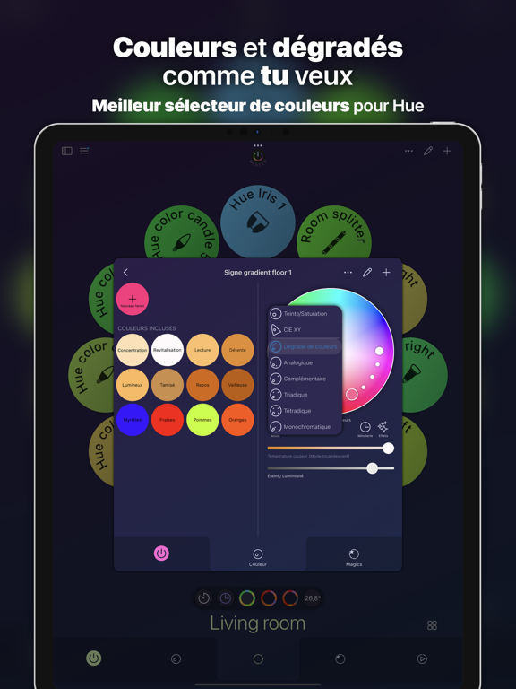 Screenshot #5 pour iConnectHue pour Philips Hue