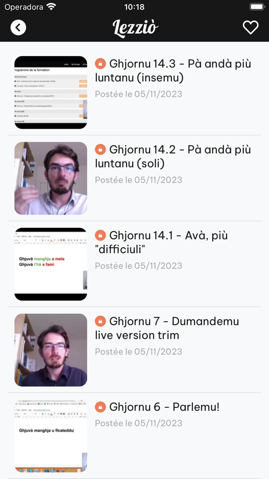 #3. Lezziò (iOS) 由: Stephane Bassani