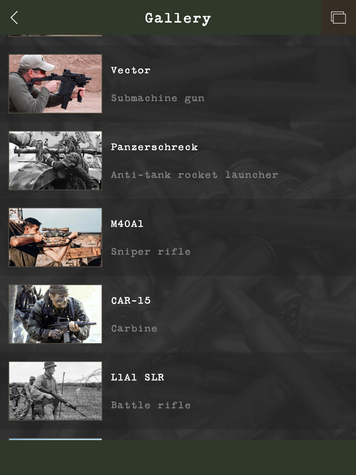 Guess the Modern Firearm