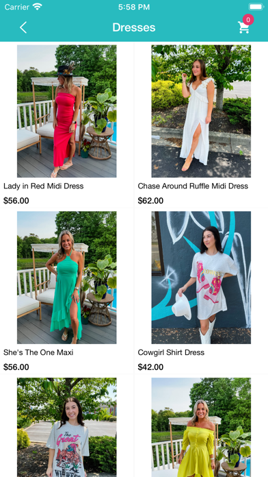 The Teal Antler Boutique Screenshot