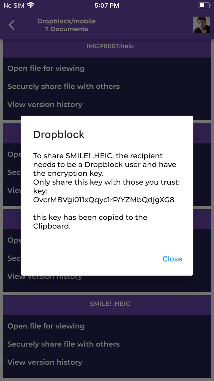 Dropblock Web3 File Storage