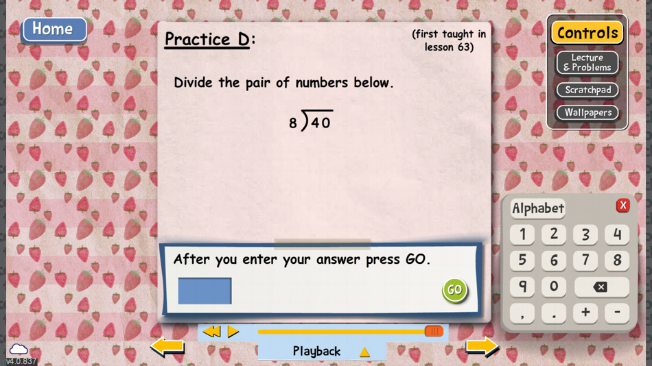 #4. TT Math 4 (macOS) By: Teaching Textbooks
