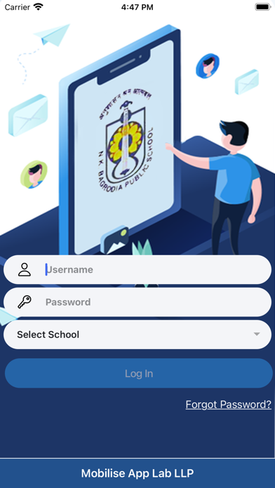 N K Bagrodia School Screenshot