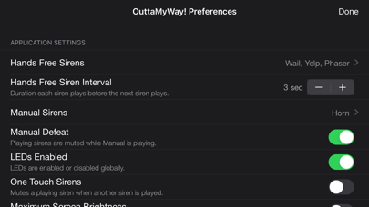 OuttaMyWay! Lights & Sirens Screenshot