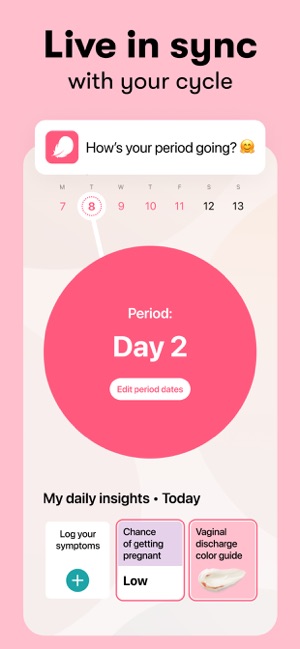 Flo App on X: The easiest way to track your period ❤️ Understood your  discharge 🤷‍♀️ Track your symptoms for insights 👍 / X