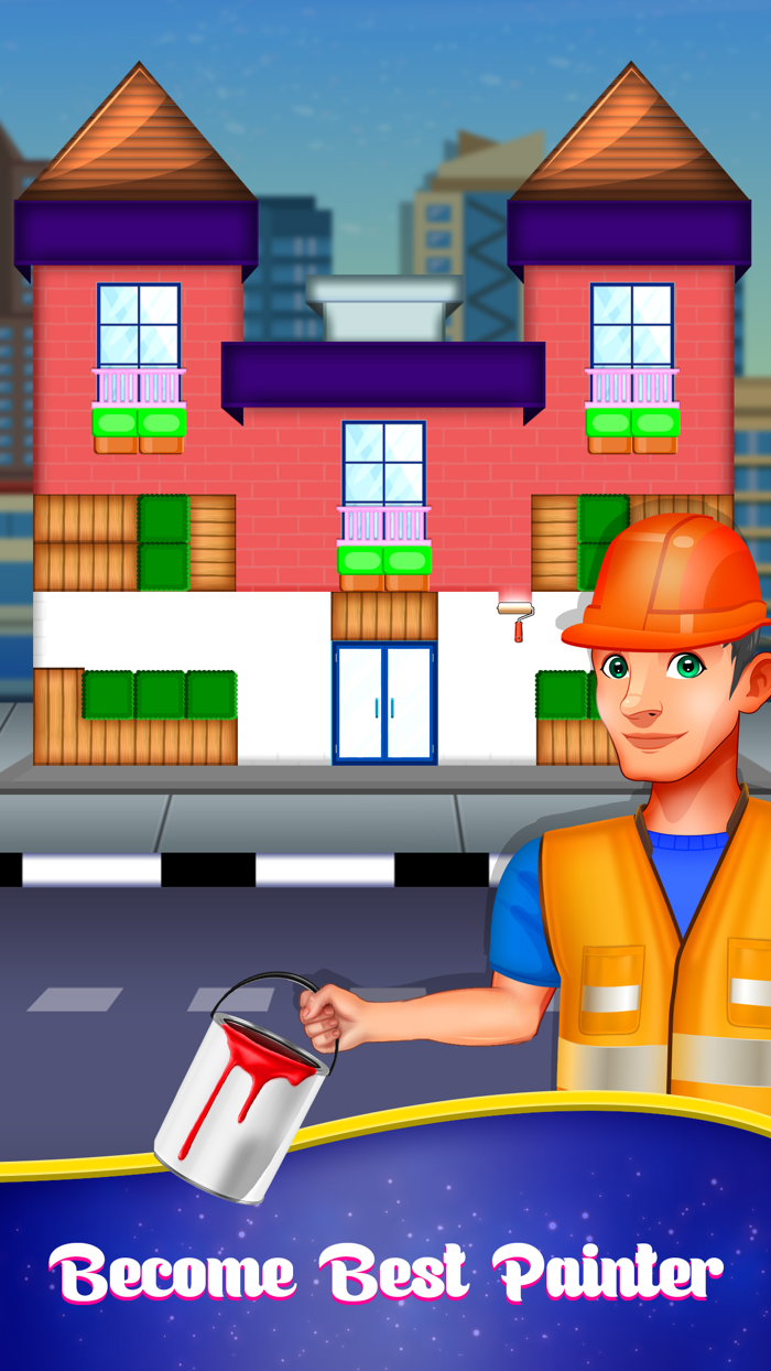 House Painter Wall Coloring