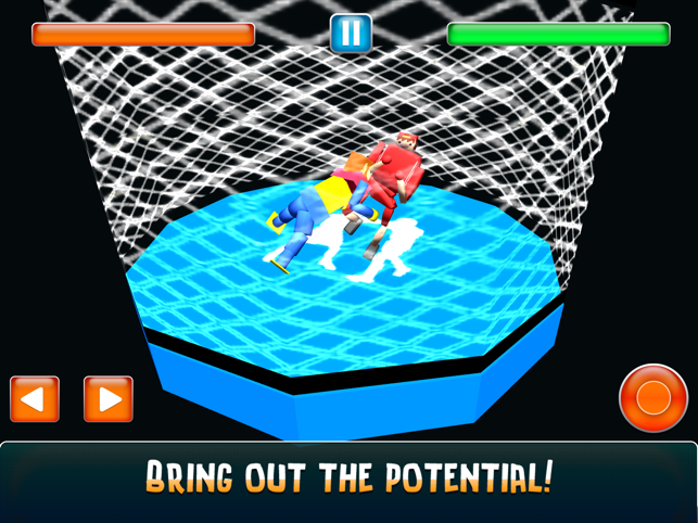 ‎Drunken Wrestlers 3D Fighting Screenshot