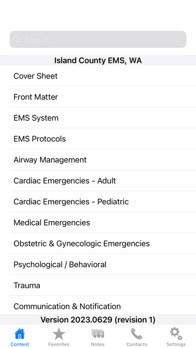 Island County WA MPD Protocols Screenshot