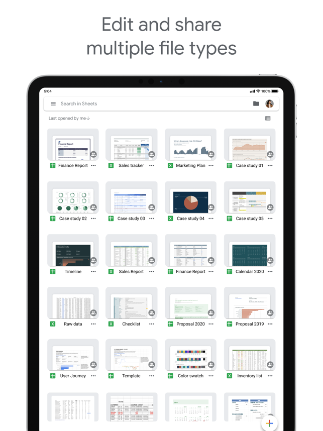 ‎Google Sheets Screenshot