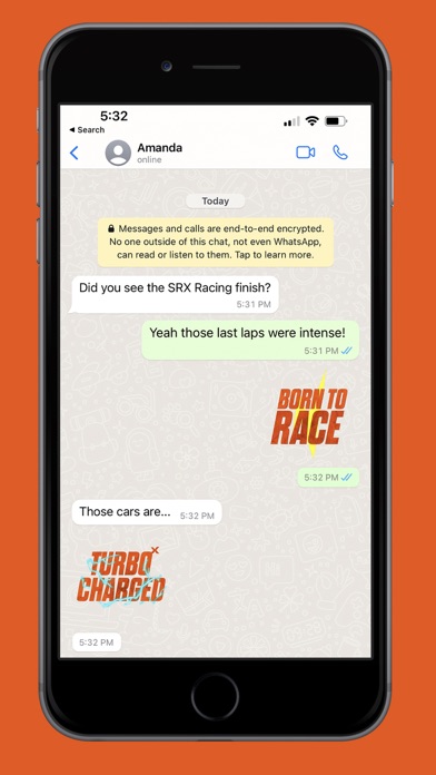 Screenshot #1 pour SRX Sticker Pack For WhatsApp