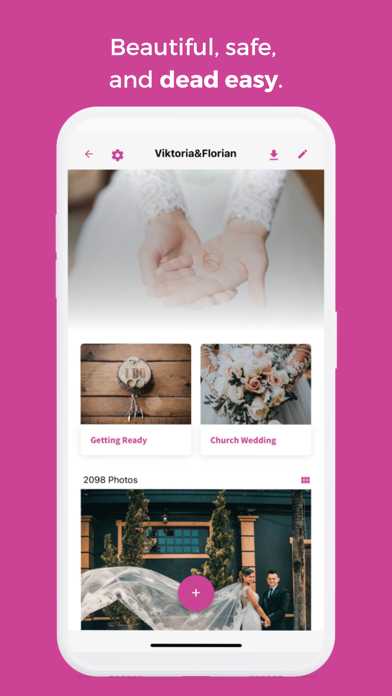 weddies - Wedding Photo App Screenshot