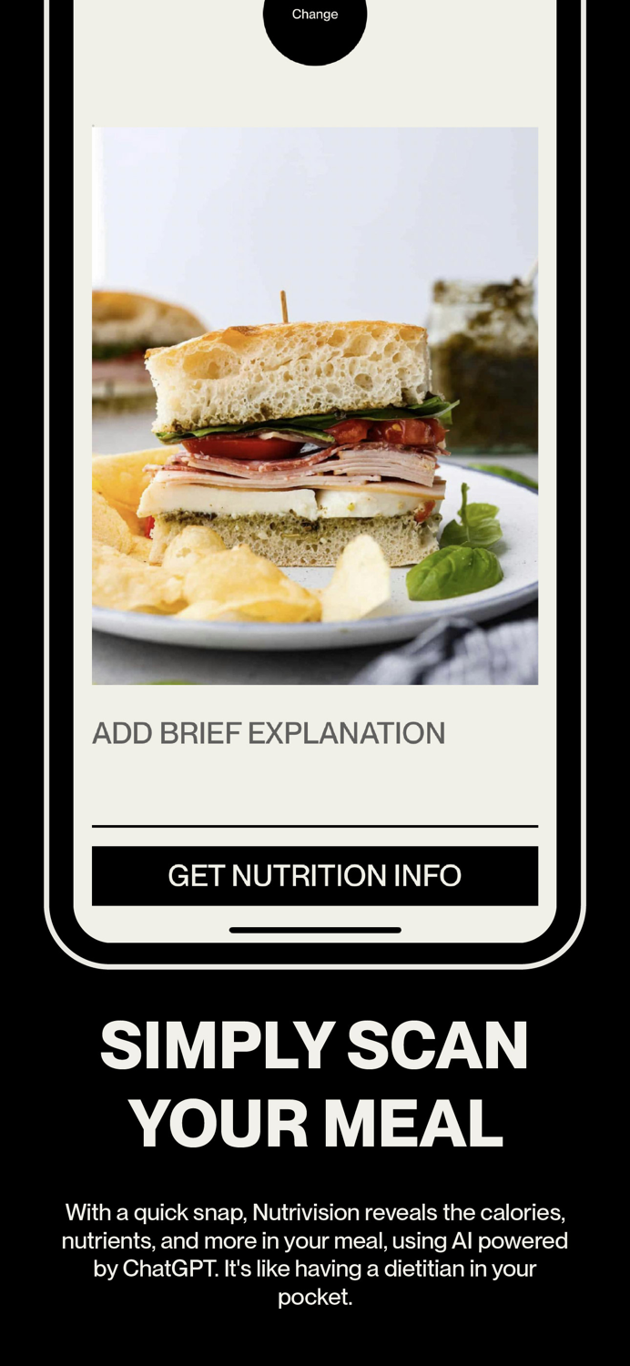 Nutrivision - AI Nutrition App