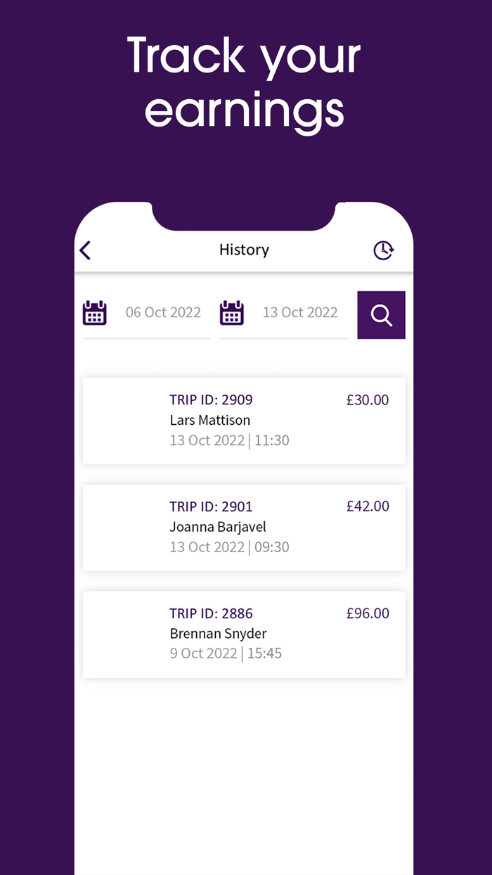 HYRYDE for Chauffeurs