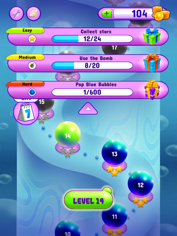 Screenshot #2 for Bubble Shooter Classic Puzzle!